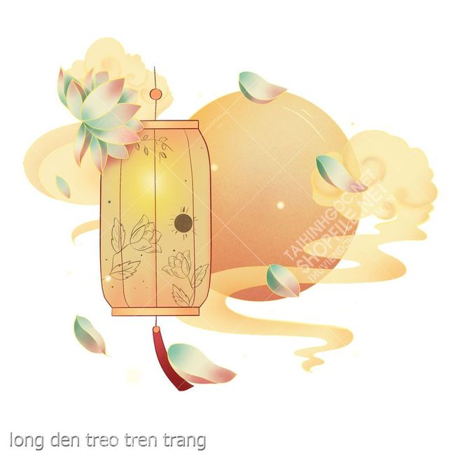long den treo tren trang